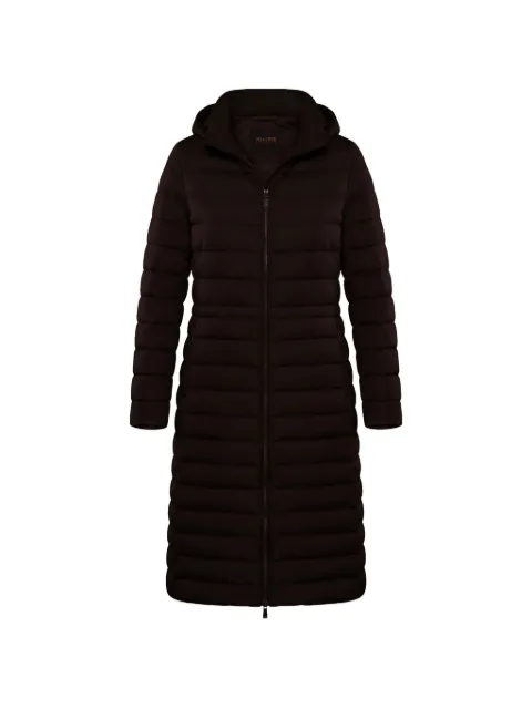 Moorer hooded padded coat