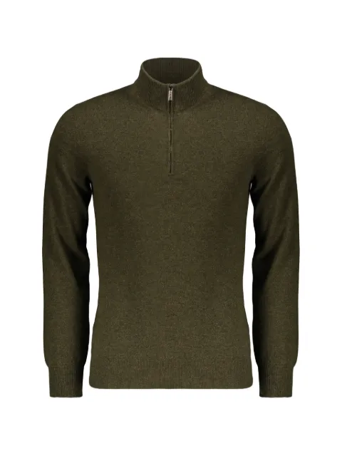 Moorer quarter-zip cashmere sweater