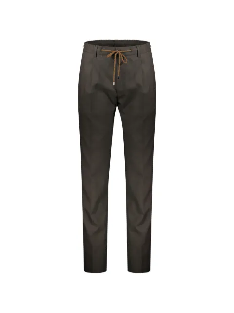 Moorer straight-leg wool trousers