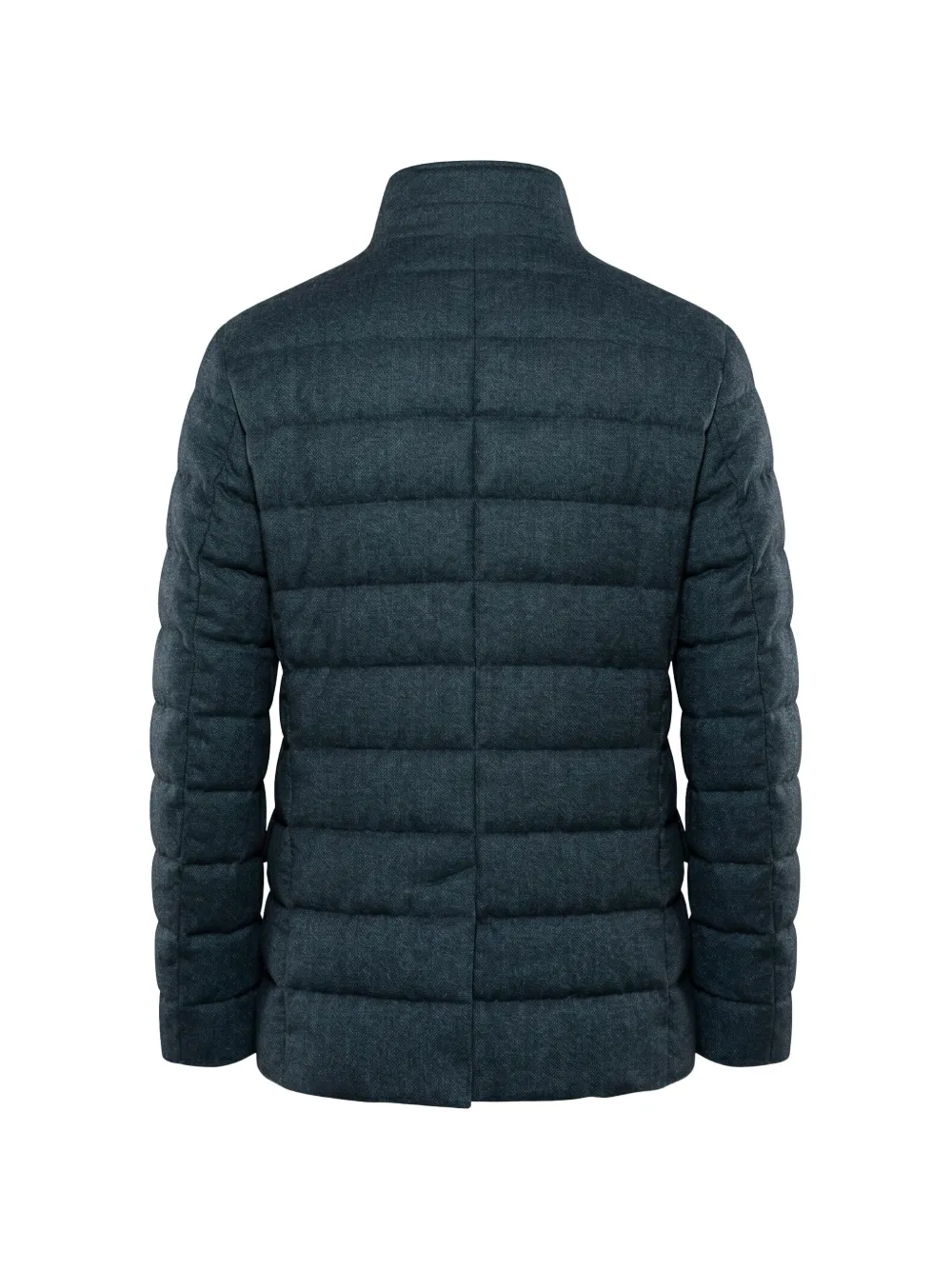 Moorer quilted wool jacket Groen