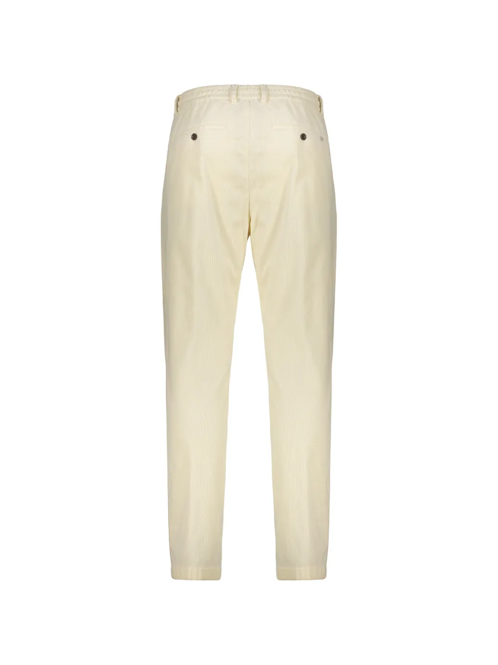 Paul & Shark Ribfluwelen straight broek Geel