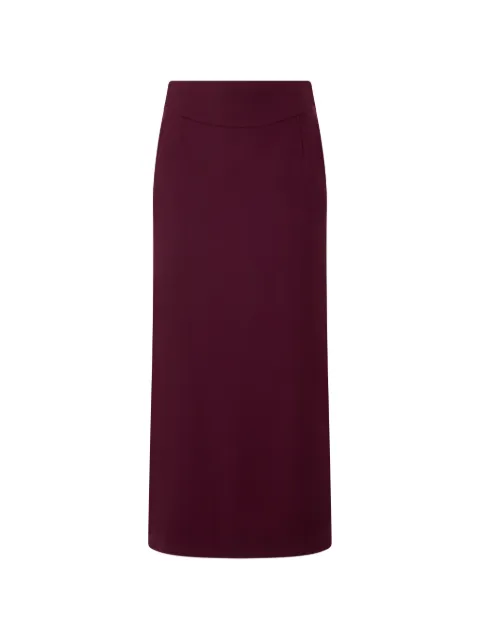Alberta Ferretti high-waisted midi skirt