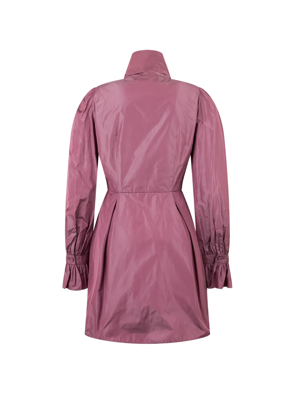 Alberta Ferretti Mini-jurk met ruches en strik Roze