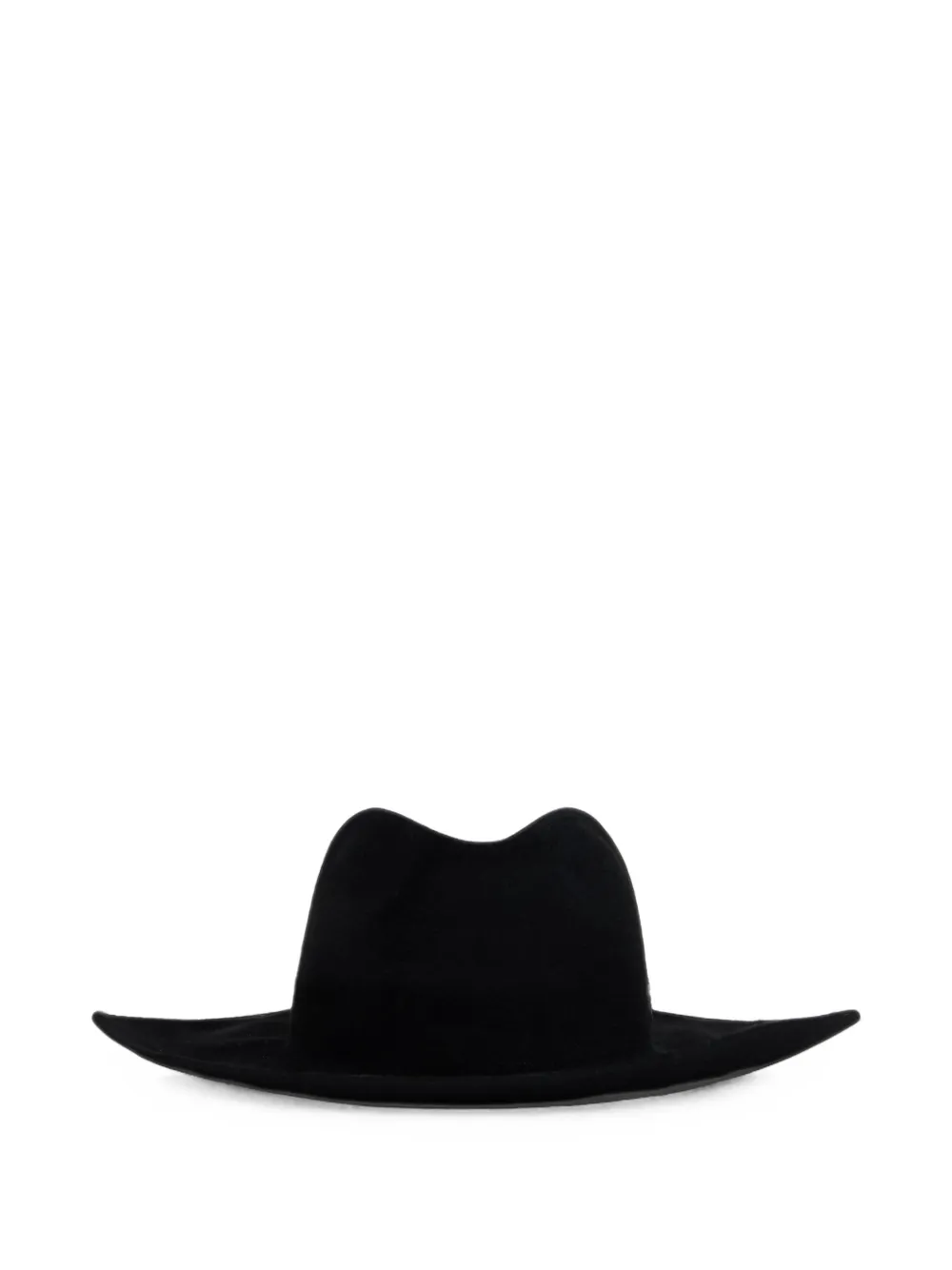 Alberta Ferretti Felt Wide-brim Hat In Black