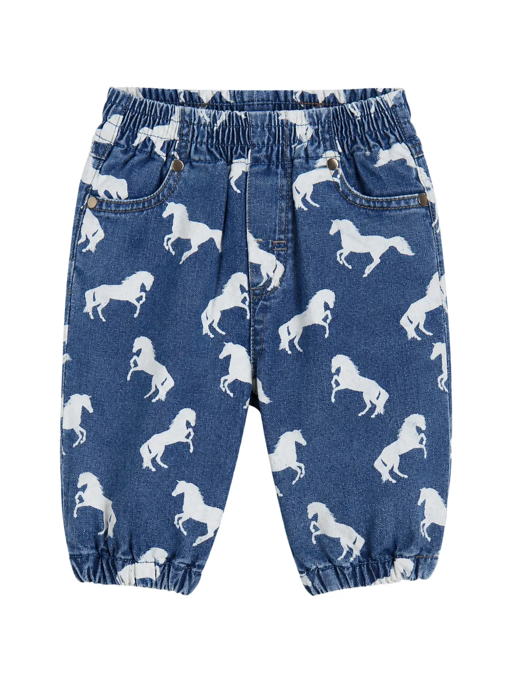 Stella McCartney Kids Jeans con stampa - Blu