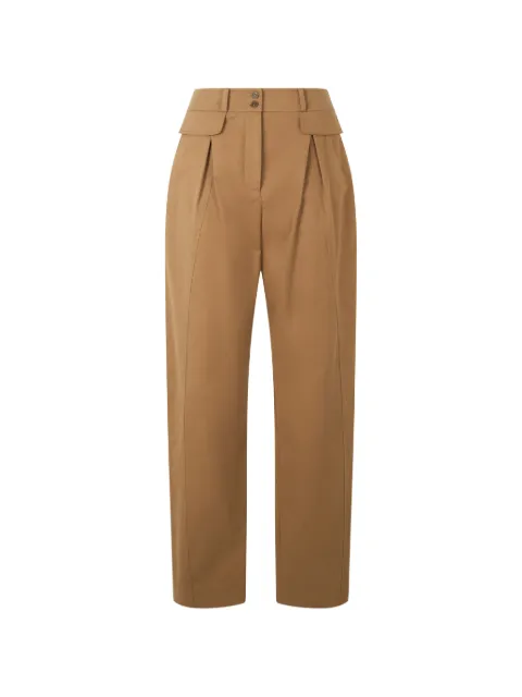 Alberta Ferretti pantalones rectos con pinzas