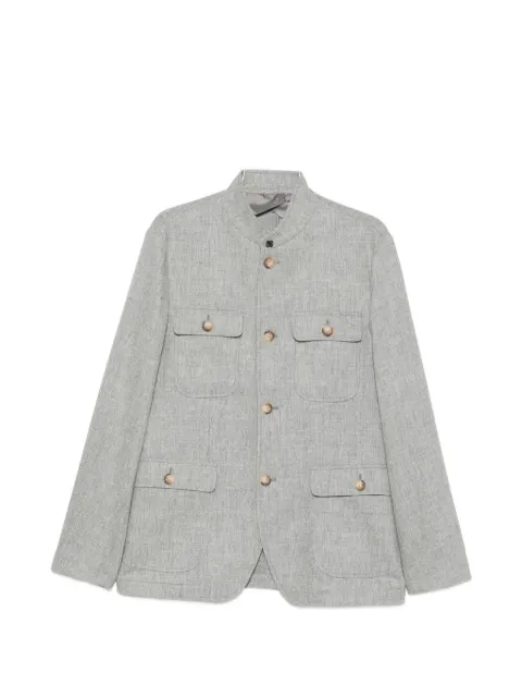 Gran Sasso button-up wool jacket