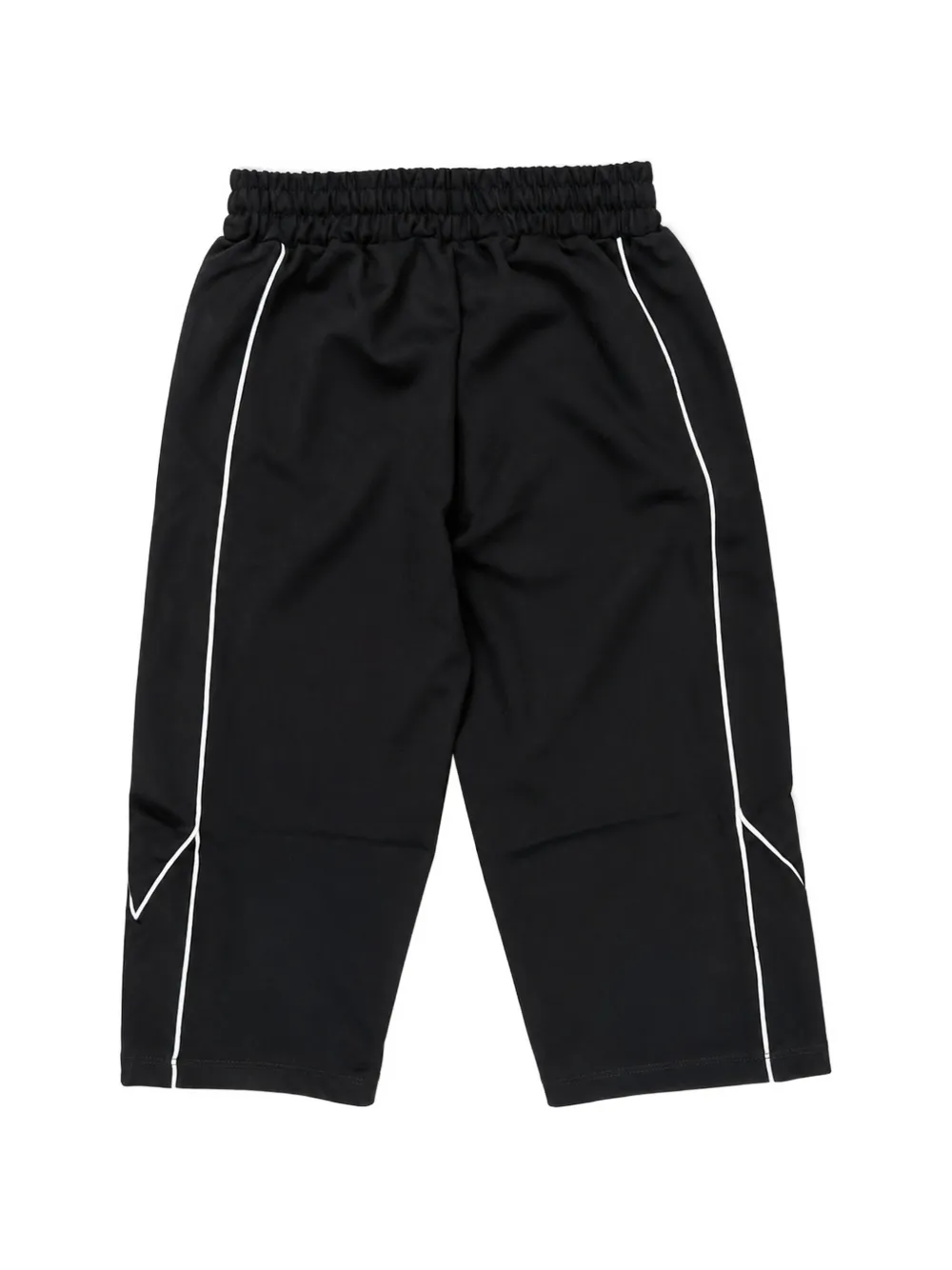 MSGM Kids Trainingsbroek met logoprint en afwerking Zwart