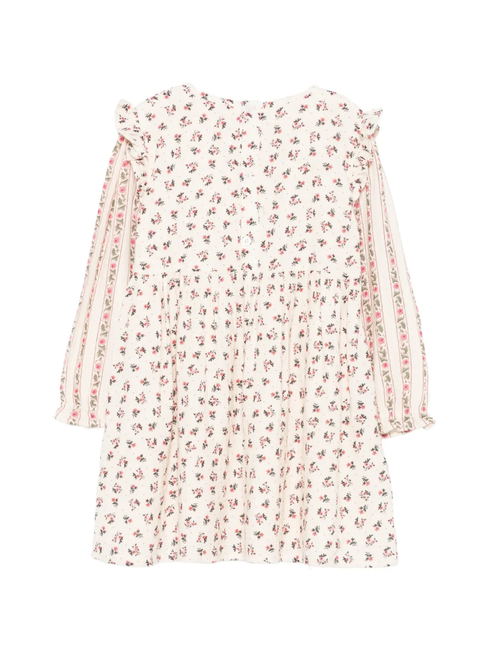 LOUISE MISHA KIDS Jurk met bloemenprint Beige