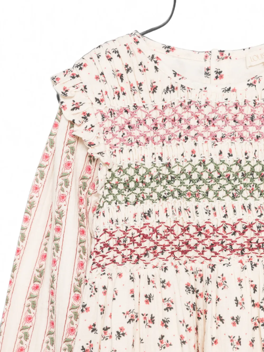 LOUISE MISHA KIDS Jurk met bloemenprint Beige