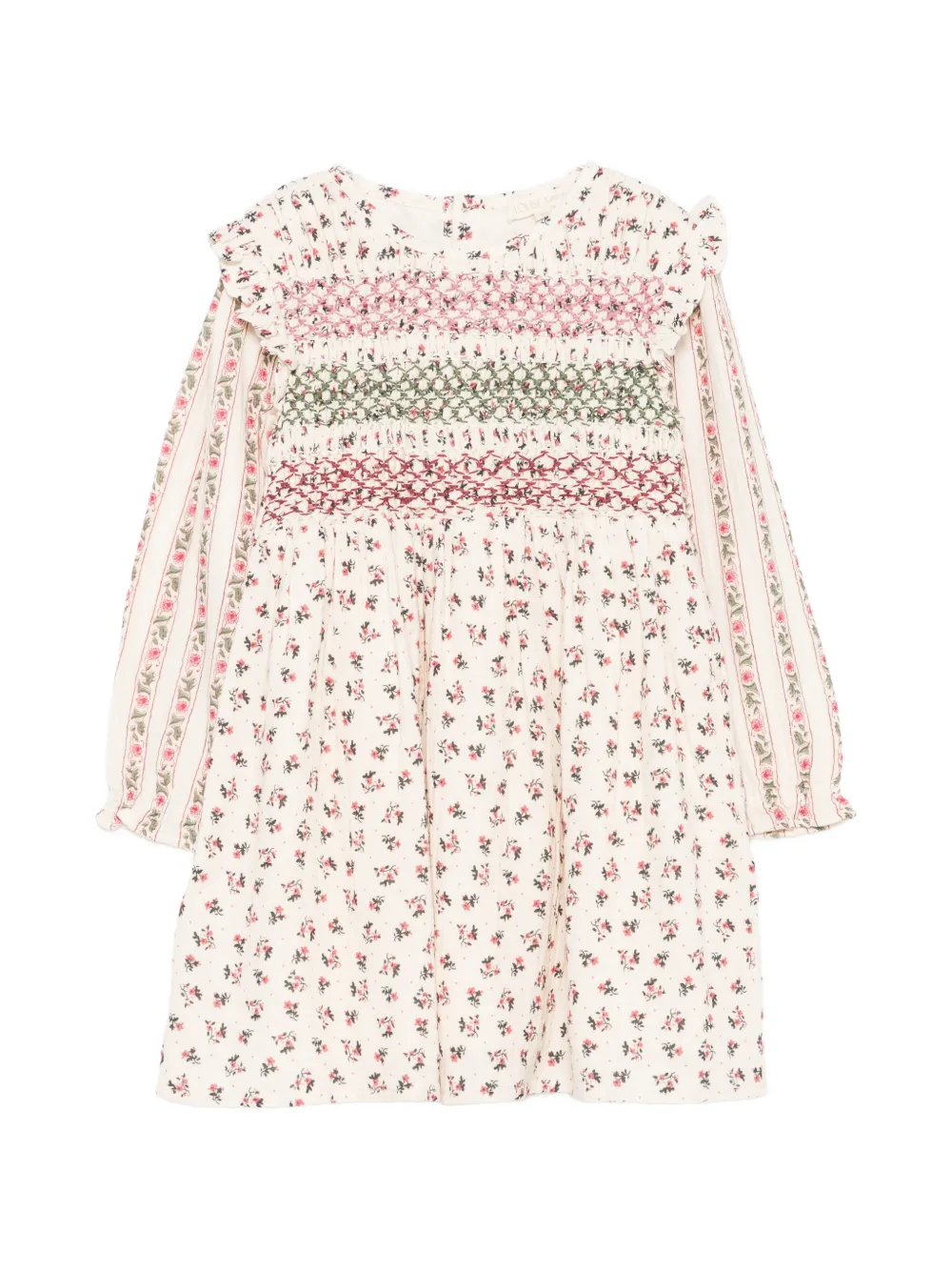 LOUISE MISHA KIDS robe à fleurs imprimées - Tons neutres LOUISE MISHA KIDS robe à fleurs imprimées - Tons neutres