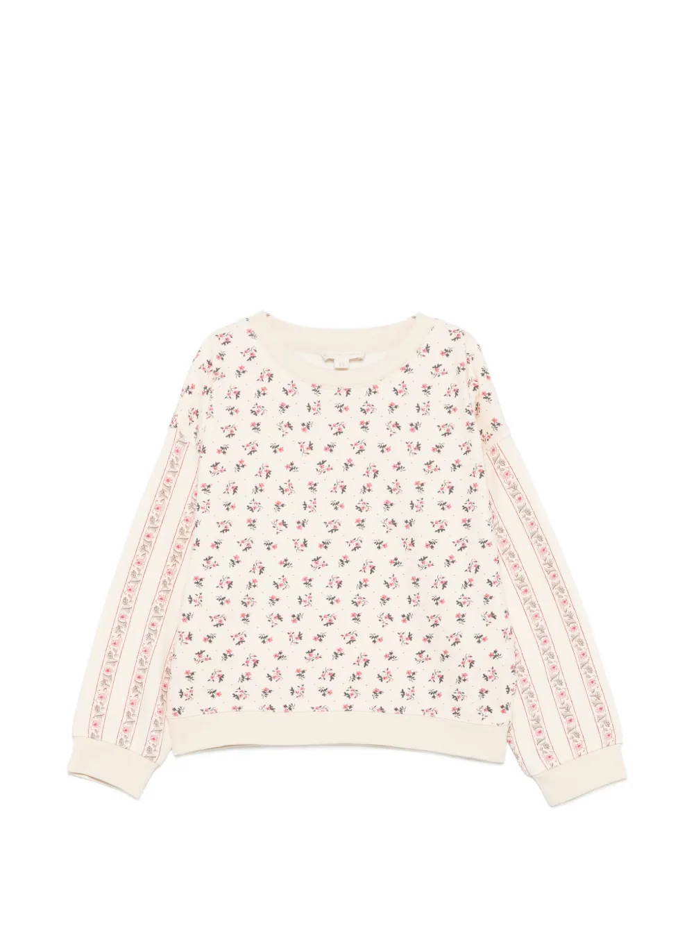 LOUISE MISHA KIDS floral-print sweatshirt - Toni neutri