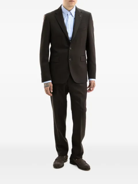 Tagliatore single-breasted notched-lapels suit