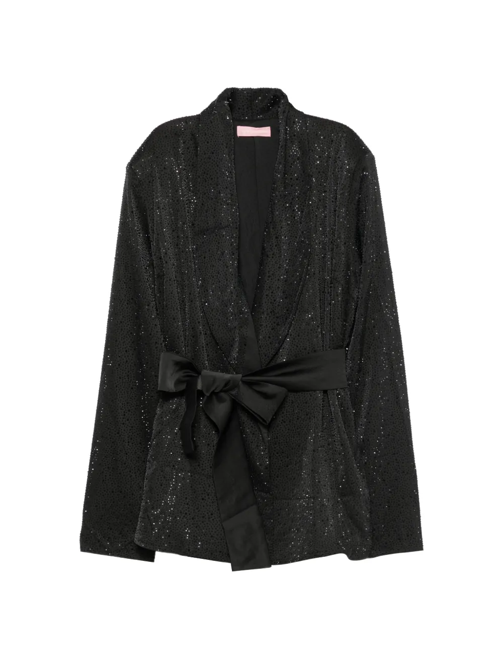TWENTY FOURHAITCH crystal-embellished belted jacket