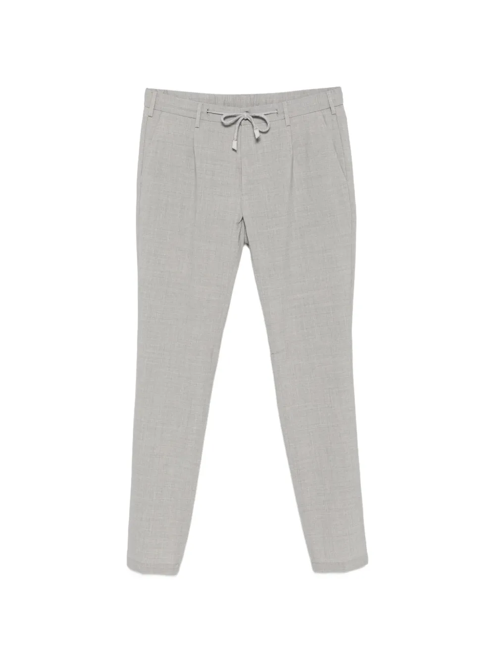 Eleventy drawstring-waistband trousers