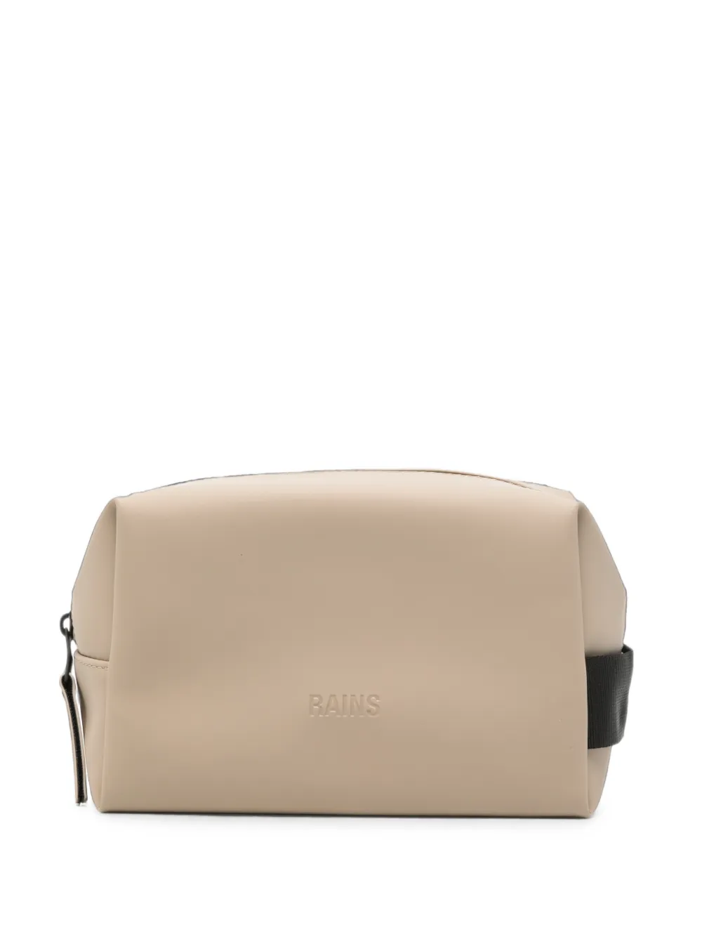 Rains logo-embossed wash bag - Toni neutri