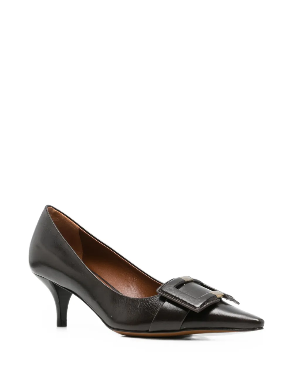 Roberto Festa buckle-detail pointed-toe pumps Bruin