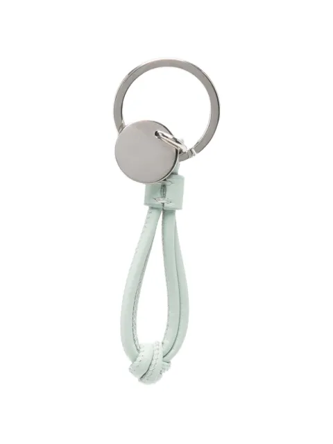 Jil Sander llavero Knot Loop de piel