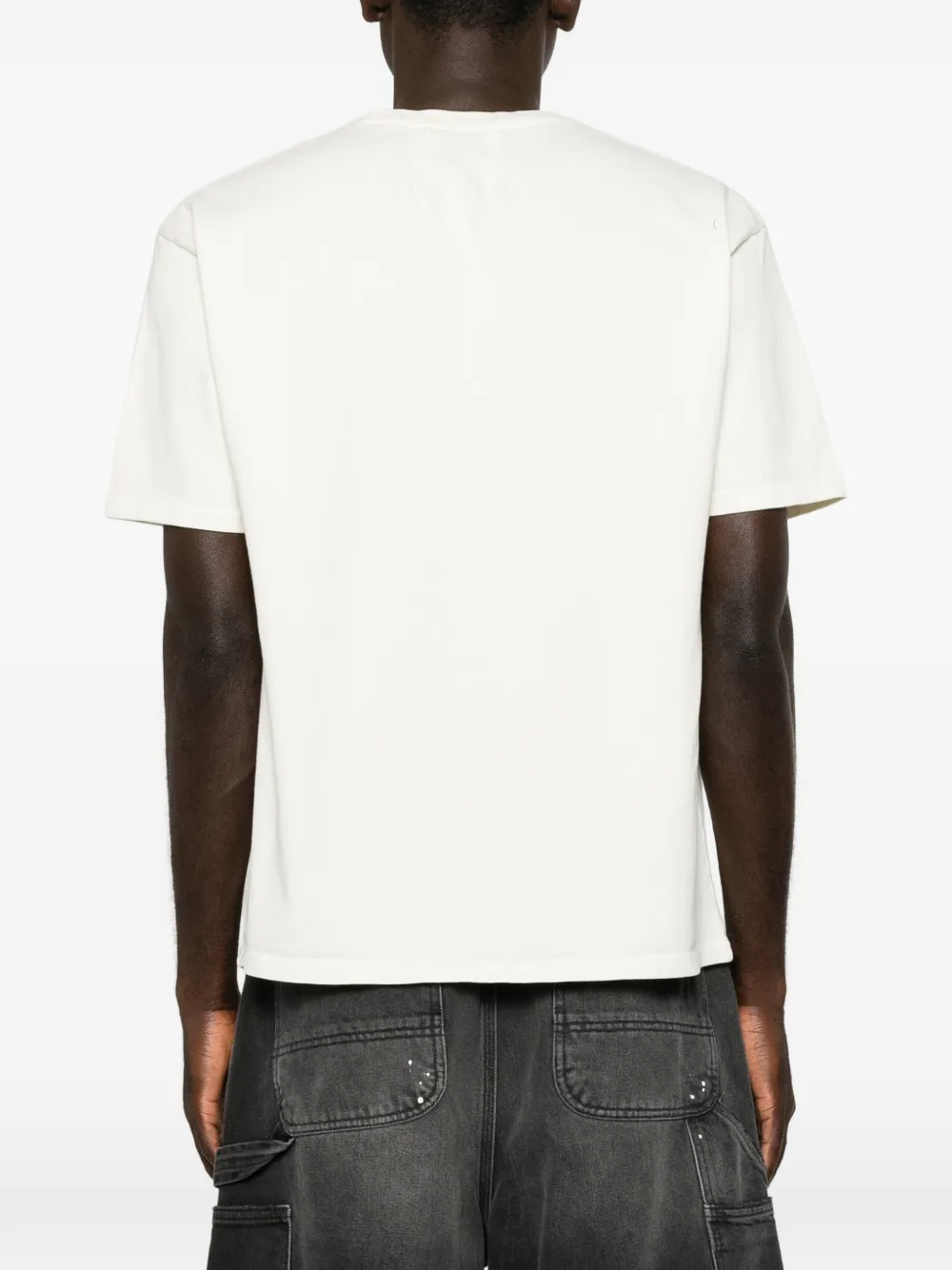 RHUDE T-shirt met grafische print Wit