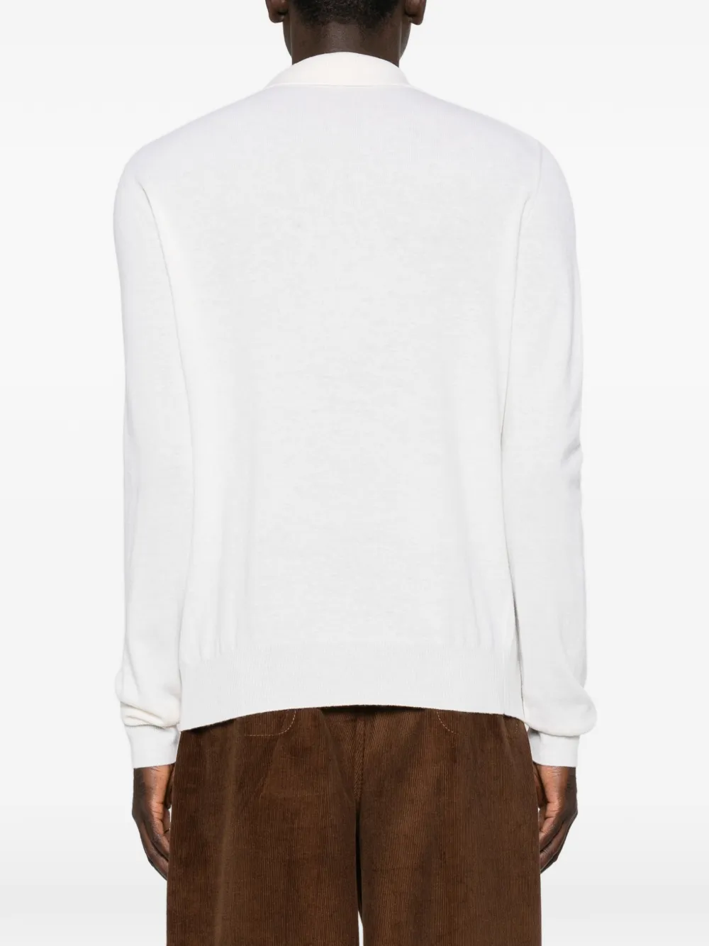 Jil Sander Poloshirt met lange mouwen Beige
