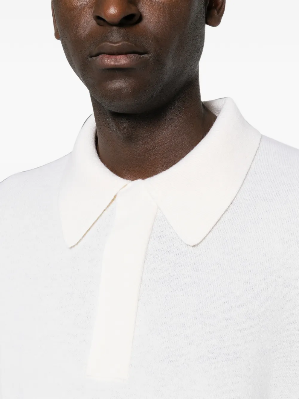Jil Sander Poloshirt met lange mouwen Beige