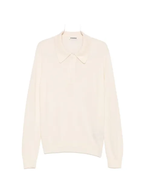 Jil Sander long-sleeve polo shirt