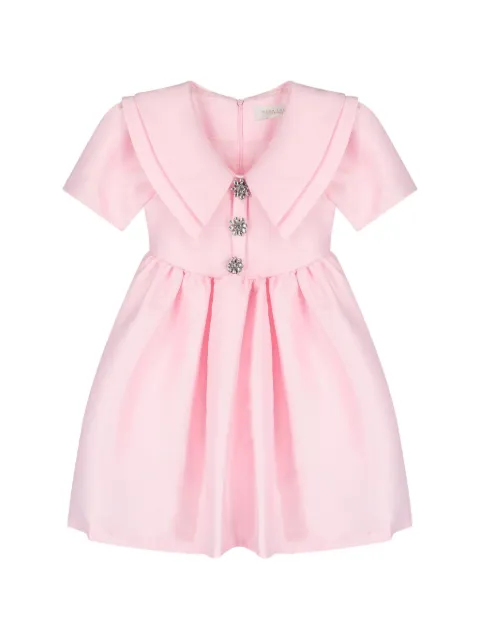 MAMA LUMA KIDS vestido con detalles de cristal