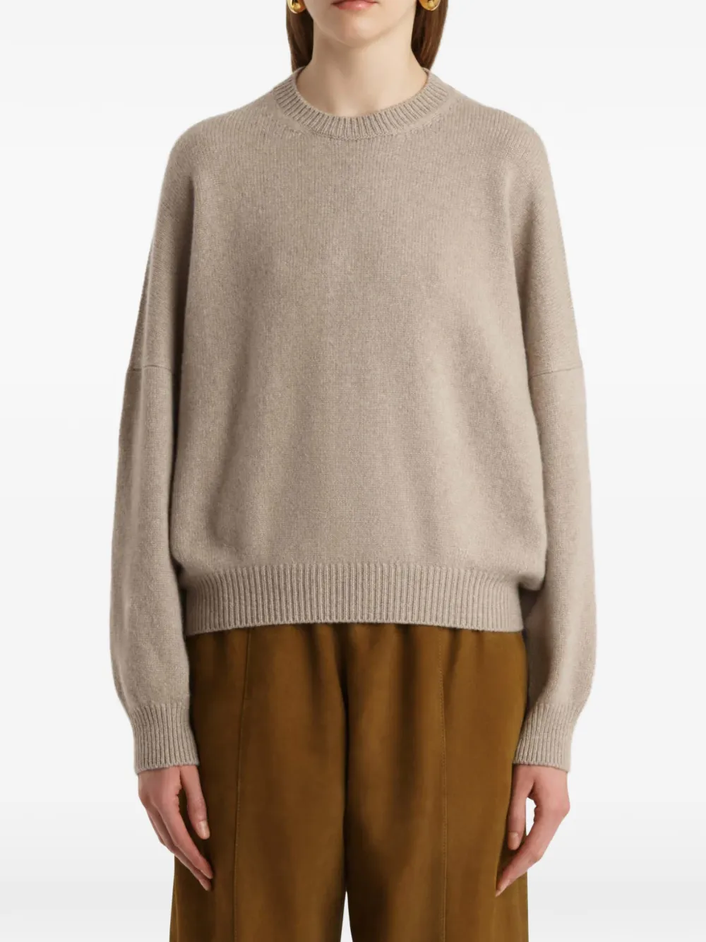KHAITE Trui Beige
