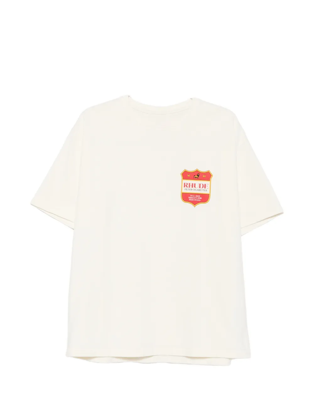 RHUDE graphic-print T-shirt - Bianco