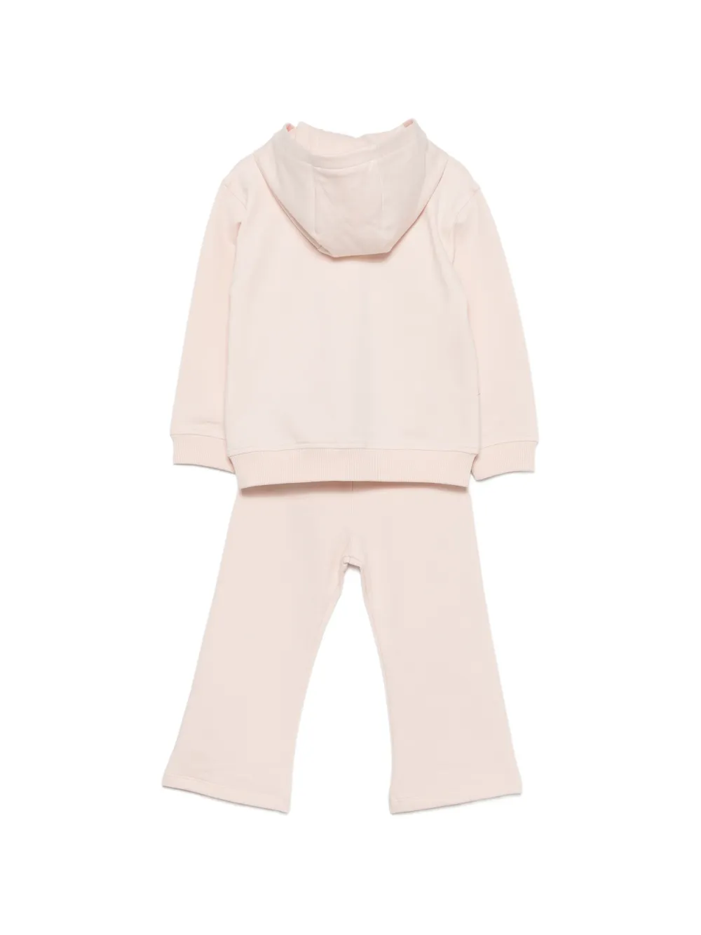 Moncler Enfant Trainingspak met geborduurd logo Roze