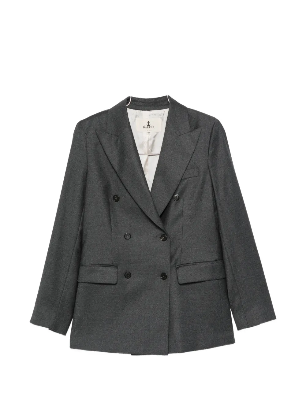Barena double-breasted peaked-lapel jacket - Grau