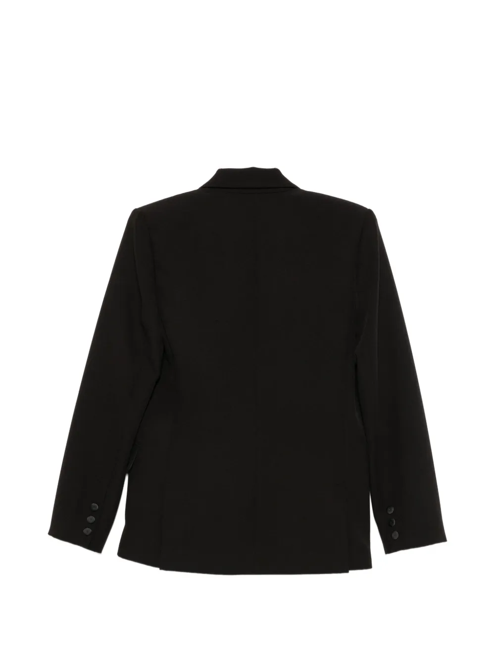 Federica Tosi Blazer met puntige revers Zwart