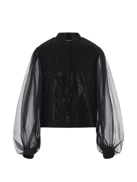 Giorgio Armani rhinestone-embellished blouse