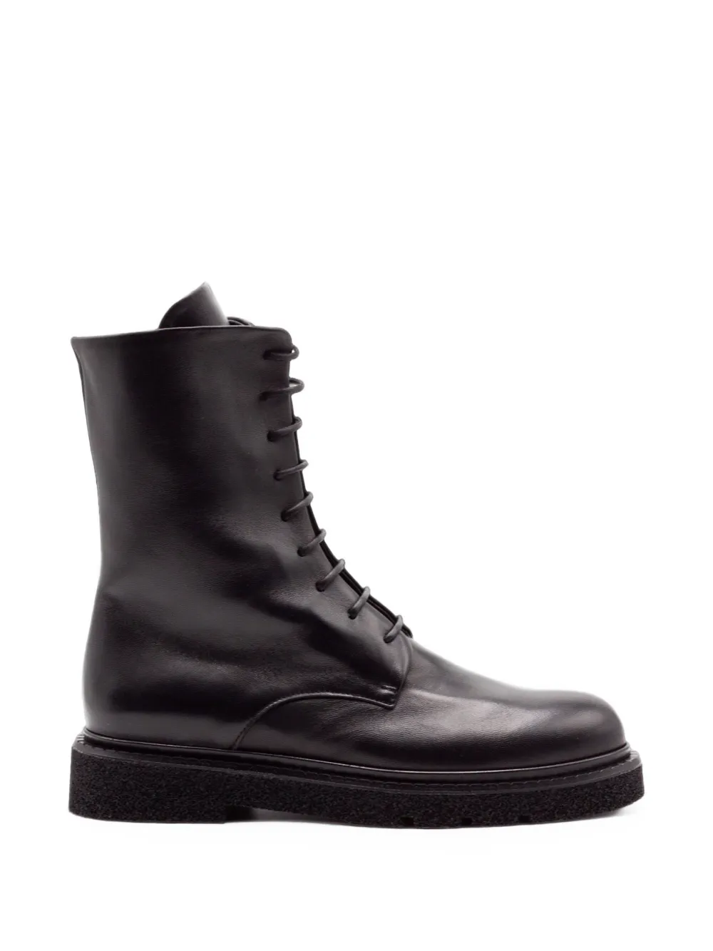 Guglielmo Rotta Lace-up Lug-sole Boots In Black
