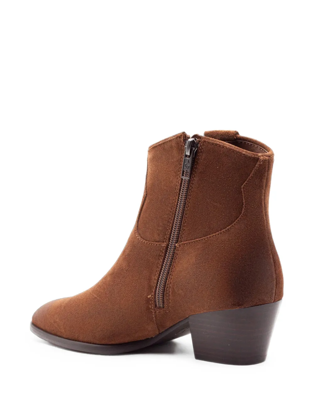 Ash suede tapered-toe ankle boots Bruin