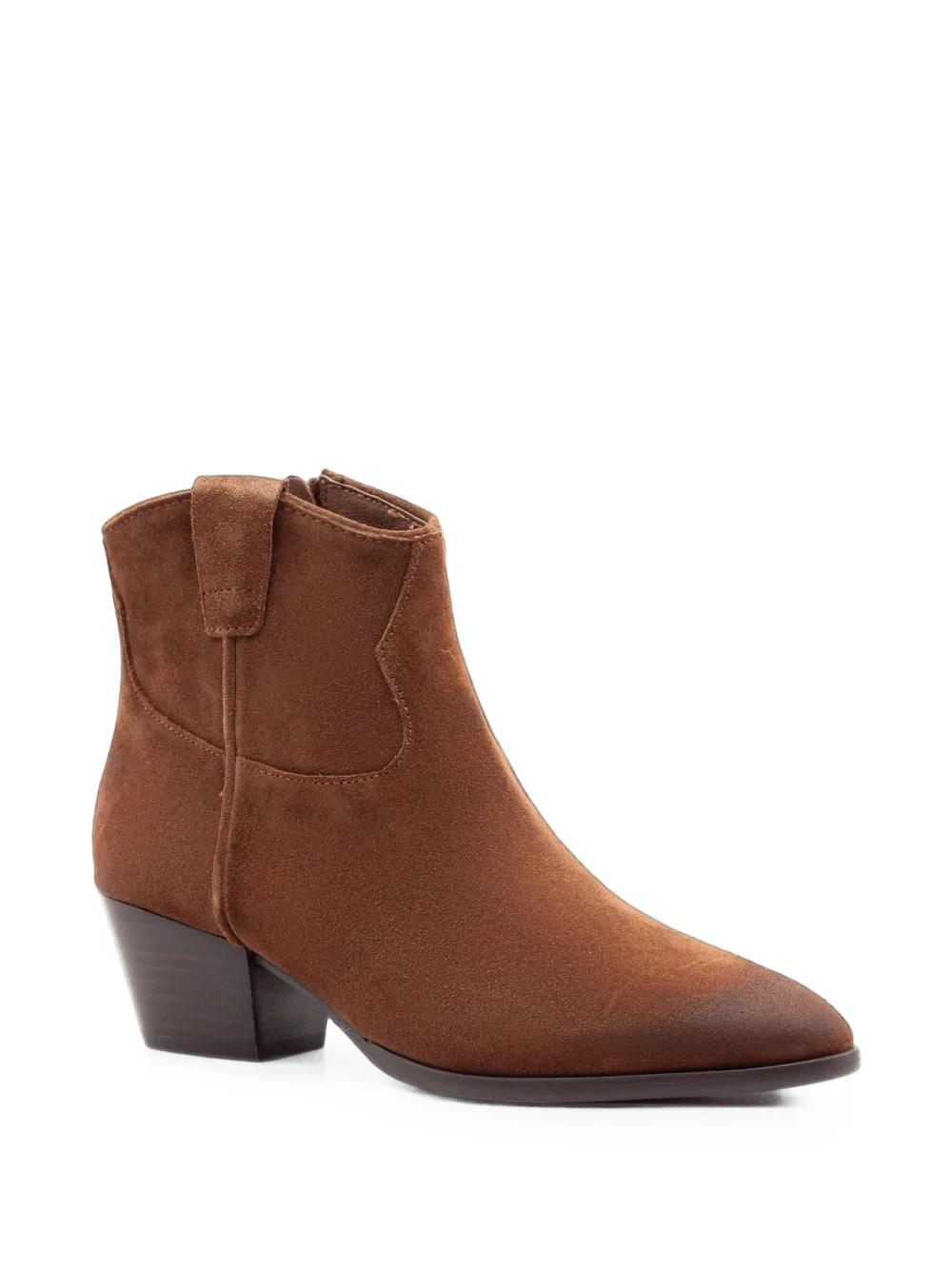 Ash suede tapered-toe ankle boots Bruin