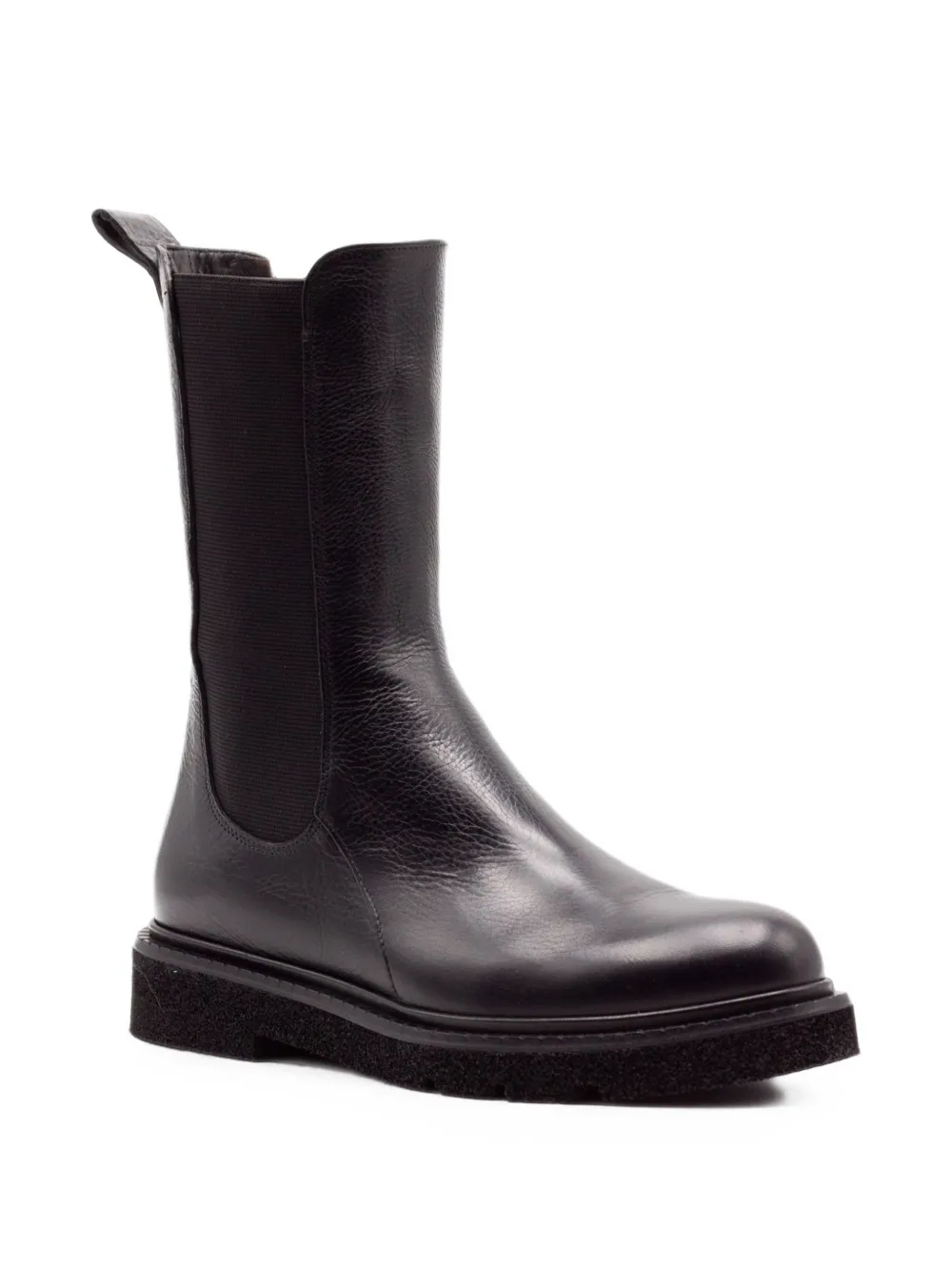 GUGLIELMO ROTTA elasticated-panel Chelsea boots Zwart
