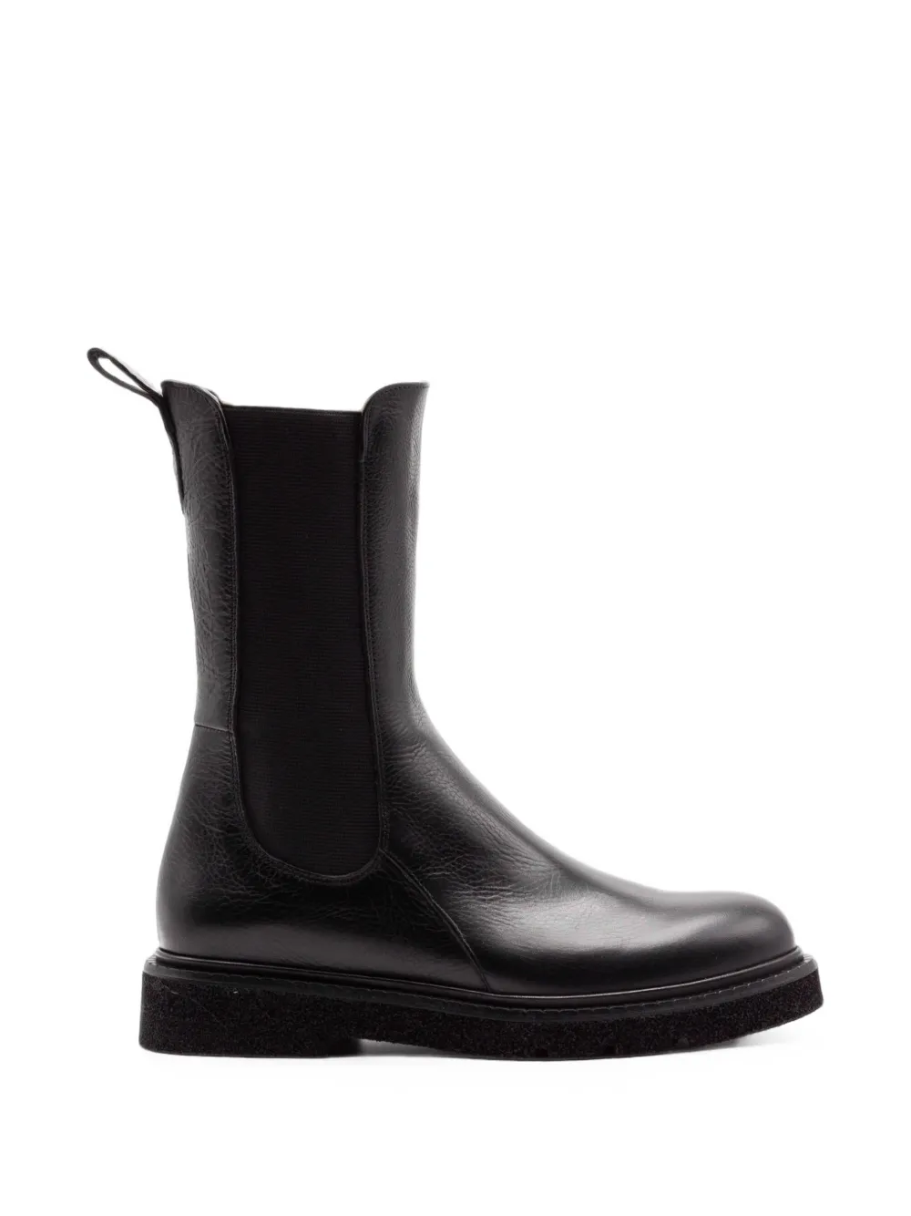 Guglielmo Rotta Elasticated-panel Chelsea Boots In Black