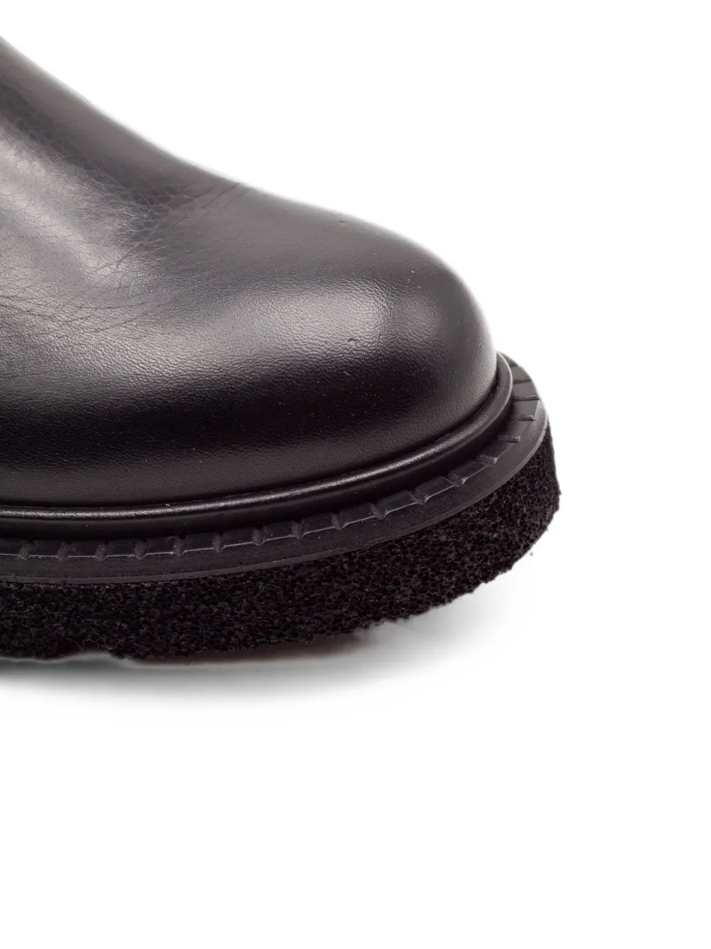 GUGLIELMO ROTTA elasticated-panel Chelsea boots Zwart
