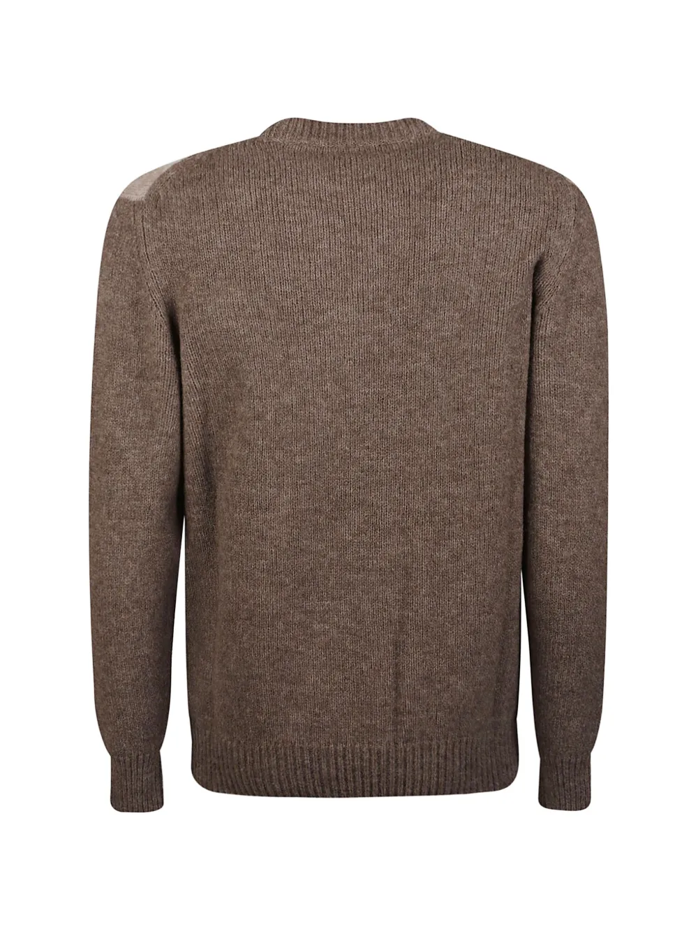 Ballantyne Wollen trui met argyle intarsia Bruin
