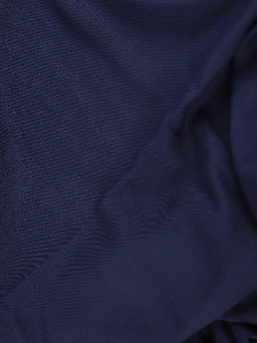 Emporio Armani Sjaal met franje Blauw