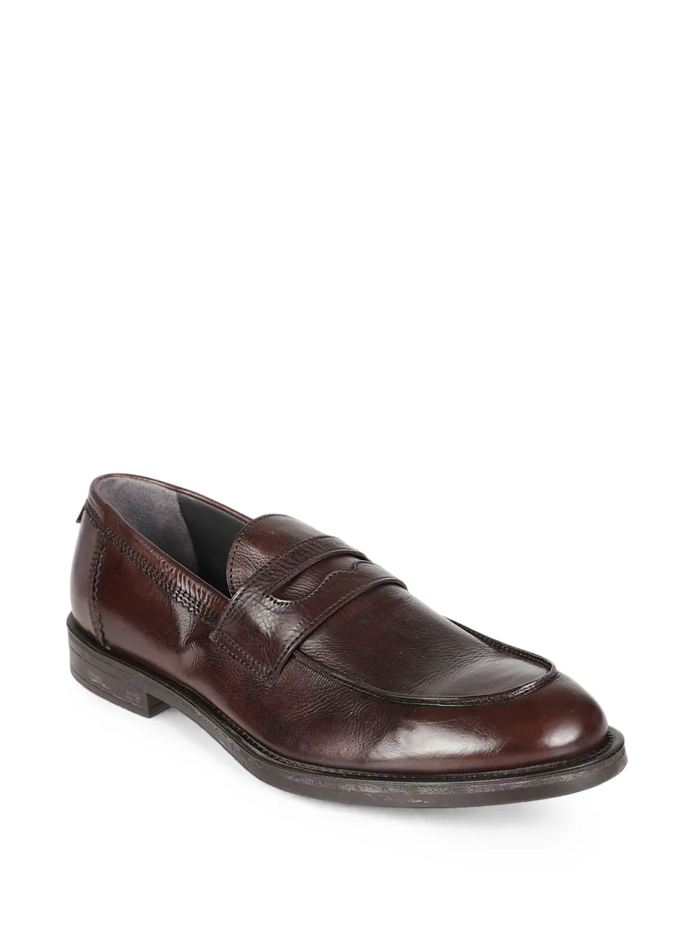 Moma Loafers met ronde neus Bruin