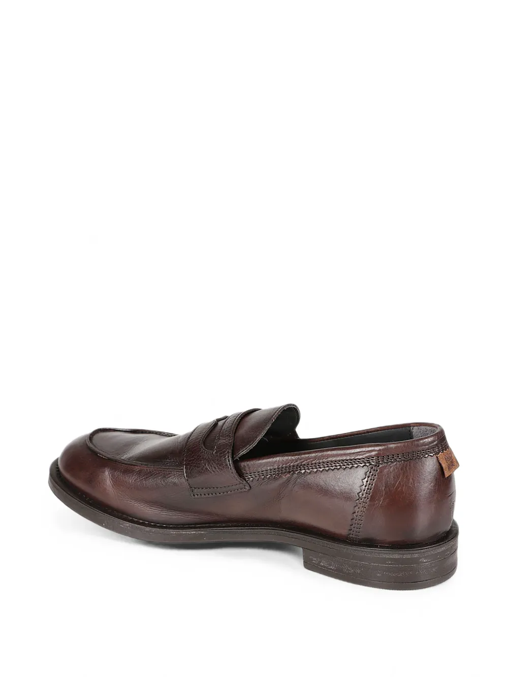 Moma Loafers met ronde neus Bruin