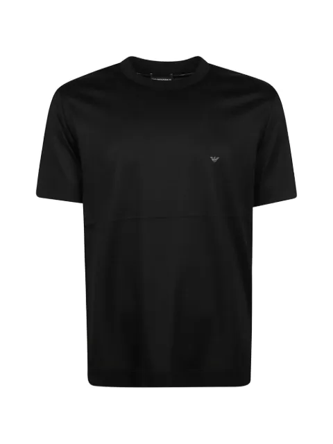 Emporio Armani logo-plaque short-sleeve T-shirt