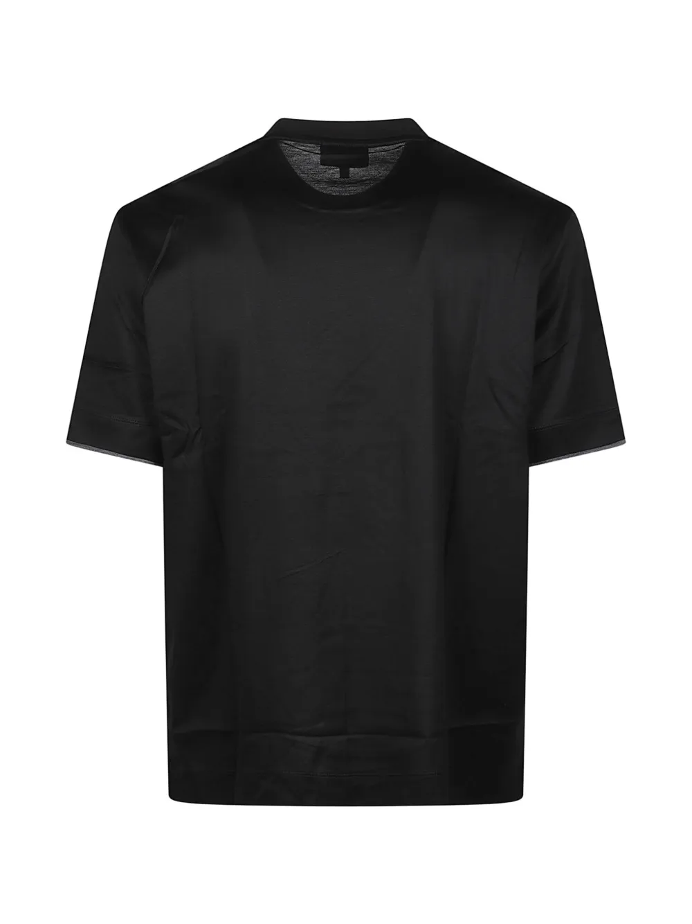 Emporio Armani T-shirt met logopatch Zwart