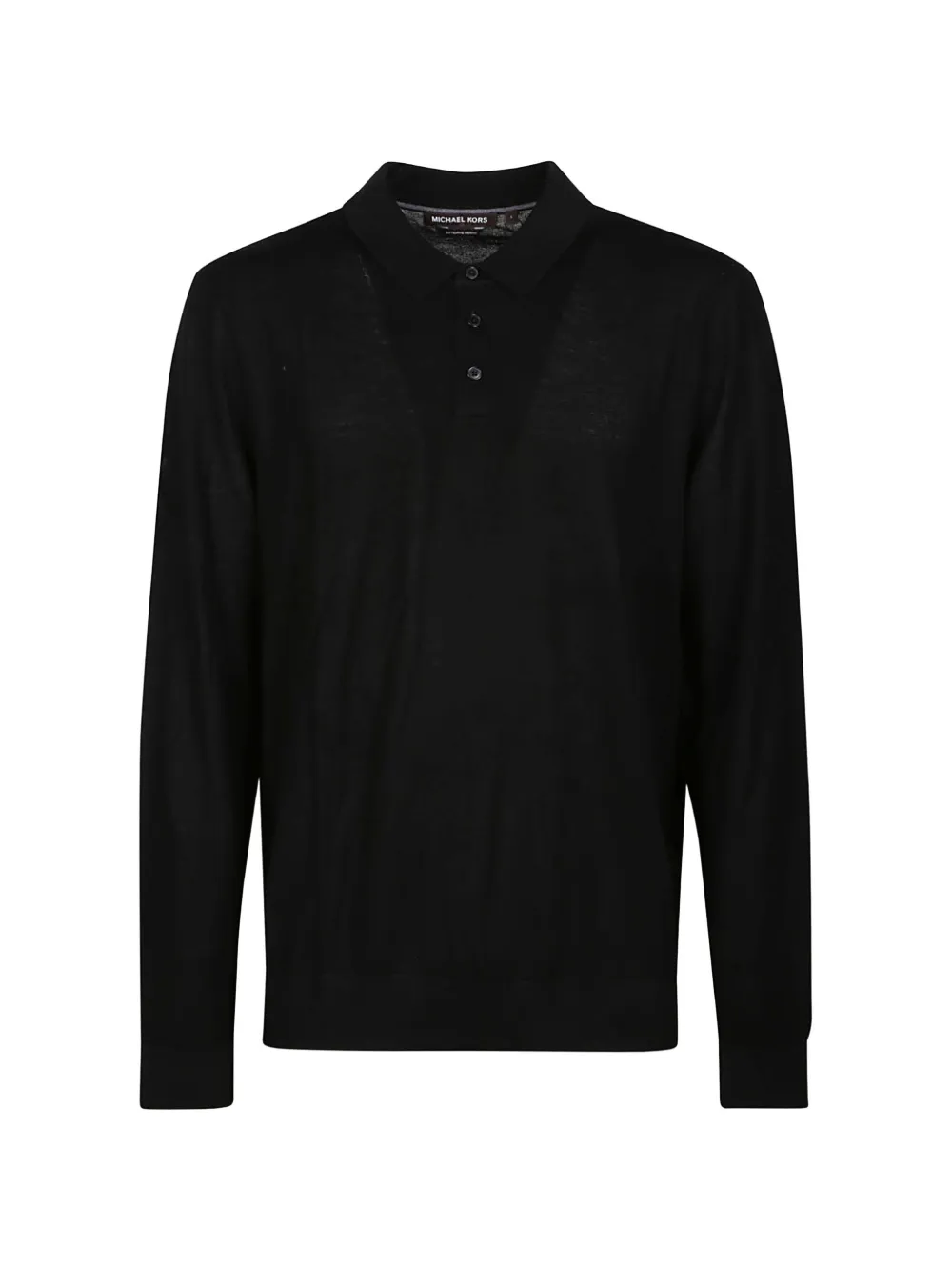 Michael Kors long-sleeve polo shirt - Nero