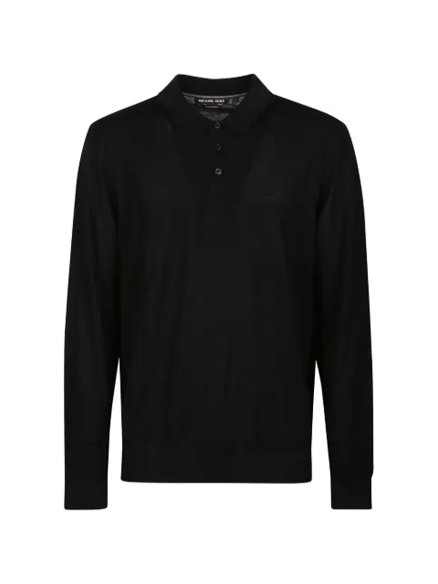 Michael Kors long-sleeve polo shirt
