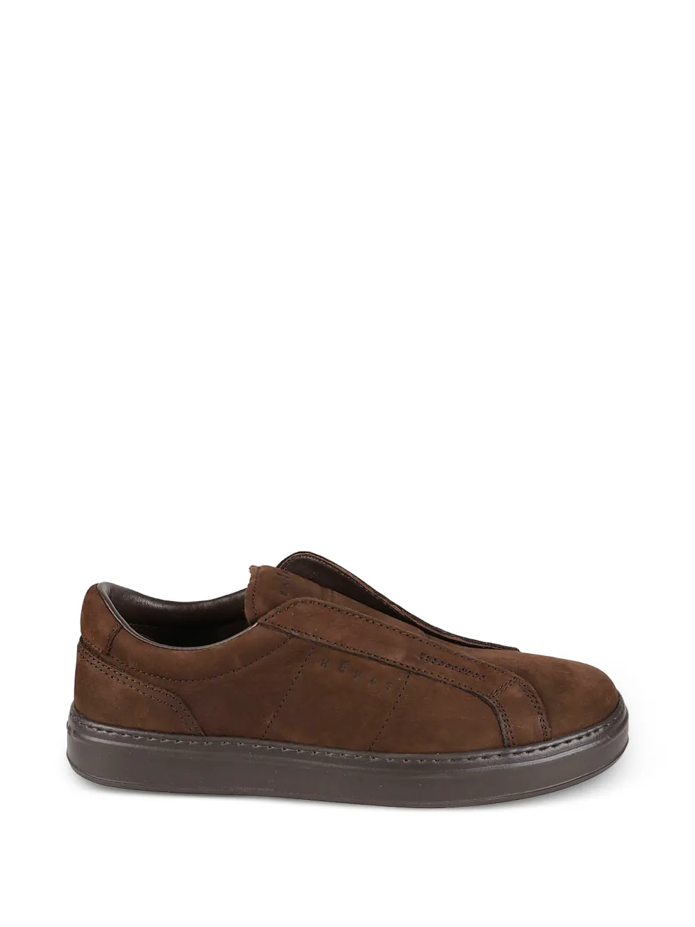 Hogan slip-on panelled sneakers - Marrone