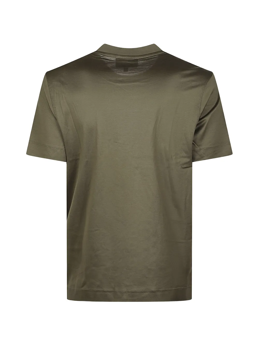 Emporio Armani T-shirt met logoprint met ronde hals Groen