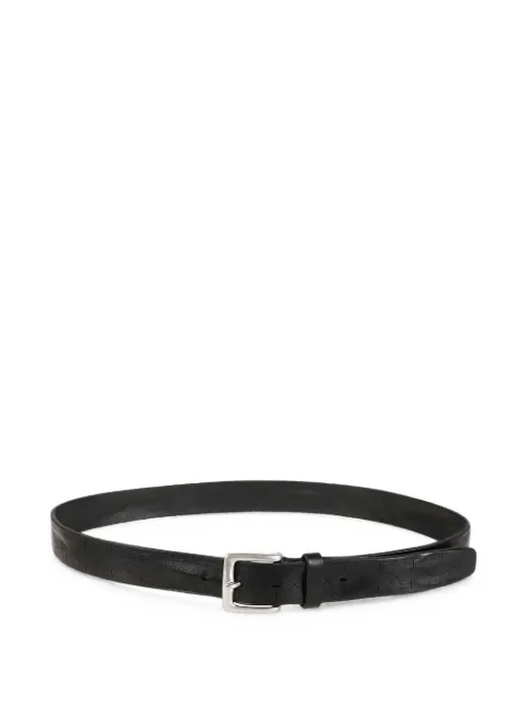 Orciani perforated-detail leather belt